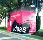 Ideas Festival banner by Digital Ink