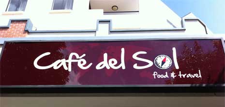 Cafe Del Sol - Signage by Digital Ink