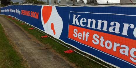 Kennards Mesh Signage - Printed and Installed by Digital Ink